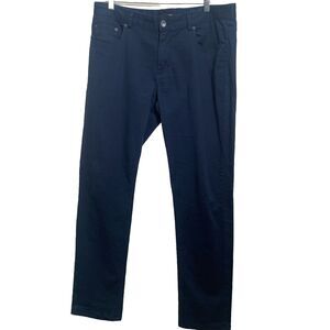 Frank & Oak Men’s Navy Blue Pants 34/31 Casual Lincoln Slim Style